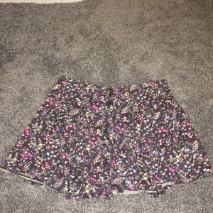 American eagle flower flowy skirt
